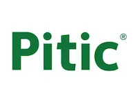Nombre marca Pitic en color verde